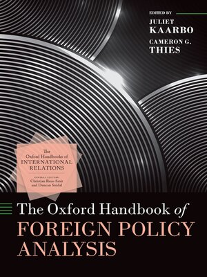 cover image of The Oxford Handbook of Foreign Policy Analysis